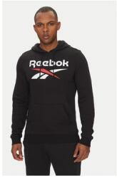 Reebok Férfi Pulóver, 100221781, Újrahasznosított Pamut/Poliészter, XL INTL, Fekete (0000305250704_XL)