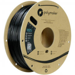 Polymaker TPU95-HF 3D nyomtatószál TPU, Rugalmas nyomtatószál rugalmas, UV álló, Highspeed nyomtatószál 1.75 mm 1000 g Fekete PolyFlex 1 db (PD03001)