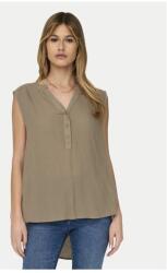 ONLY Női blúz, Csak, 18841, Viskóz, 38 EU, Barna (0000303618841_38)