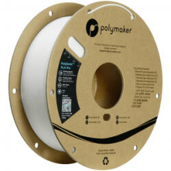 Polymaker 3D nyomtatószál PLA+ Highspeed nyomtatószál, ütésálló 1.75 mm 1000 g Fehér PolySonic 1 db (PA13001) (PA13001)