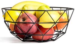 Vilde Fém gyümölcskosár Vilde, Fekete (730126)