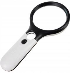 Izoxis 22670 nagyító LED háttérvilágítással, 70 mm + 15 mm, 3× + 8×