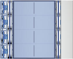 Legrand 352181 8 modul előlap allmetal (352181)