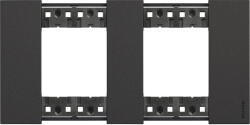 Legrand LivingNow keret 2+2 modul fekete KA4802M2KG (KA4802M2KG)
