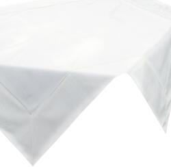 Eurofirany Egyszínű bársony asztalterítő Fehér 85x85 cm (409972)
