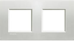 Legrand LL takarókeret 2+2m ezüst LNA4802M2AG (LNA4802M2AG)