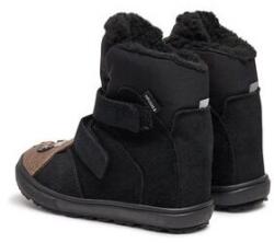 Mrugala lányka csizma, 304294280, Természetes bőr, 23 EU, Fekete (0000304294280_23)