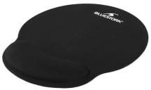 Bluestork Egérpad - (250x225x22mm, fekete) (BS-PAD-ERGO) (BS-PAD-ERGO)