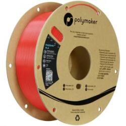 Polymaker Filament PolySonic PLA red High Speed PLA / 1.75 mm / 1kg 3D nyomtatószál PLA műanyag Highspeed nyomtatószál 1.75 mm 1000 g Piros (PA12005)