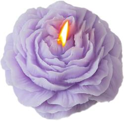 Flippy Illatos gyertya, Flippy, rózsa mintás, égési idő 10 óra, 70 g, 7, 5 x 3, 5 cm, levendula illat, lila (134146)