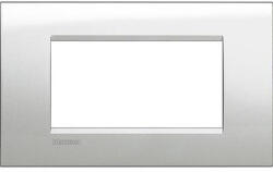 Legrand Livinglight keret 4M szögletes GL ezüst holdfény LNA4804GL (LNA4804GL)