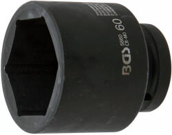 BGS technic Hatszögletű ütvecsavarozó dugókulcs, 1"-os meghajtás, 60mm (BGS-5860)
