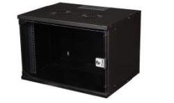 Equip 19' lapra szerelt fali rack szekrény 7U 540x400mm fekete (EWM-07-5440-B) (EWM-07-5440-B)