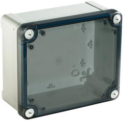 Schneider Electric Enclosures - NSYTBS292412T -Ipari kötődoboz (291*241*128) IP65, ABS, átlátszó tetővel (NSYTBS292412T)