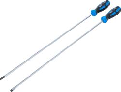 BGS technic Extra hosszú csavarhúzó készlet, SL6 és PH2, 450mm, 2 részes (BGS-74538)