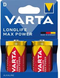 VARTA LONGLIFE MAX POWER góliát/ D/ LR20 elem BL2 (4720101422) - akkubox