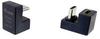 Equip Átalakító - (USB-C -> USB-C átalakító, apa/anya, fekete) 2db/csomag (133476) (133476)