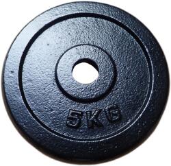 Kubisport Öntöttvas tárcsa 5 kg - 25 mm (05-CW5K-25) Súlytárcsa