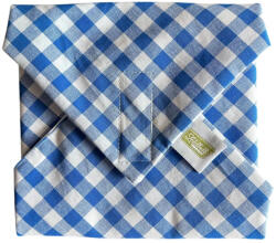 Cibi Újraszalvéta - Kockás kék