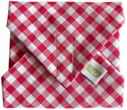 Cibi Újraszalvéta - Kockás piros