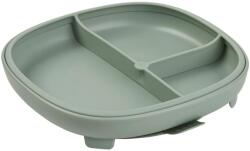 b. box 2in1, osztott, tapadókoronggal, zöld