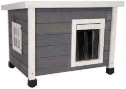 Agrofortel RUSTICA GREY ház, Macskaház, 57 x 45 x 43 cm (AL80991)