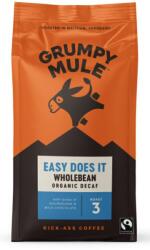 Grumpy Mule Easy Does It, koffeinmentes kávébab, bio, 200 g