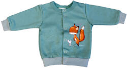 Asti Belül bolyhos baba kocsikabát Róka mintával