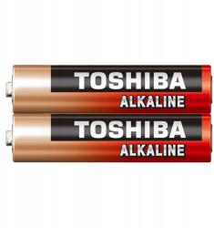 Toshiba Ceruzaelem AAA (LR03), 1.5 Volt, 2 darab, tartós, elem, Red Alkaline, TOSHIBA (68851-00159944)