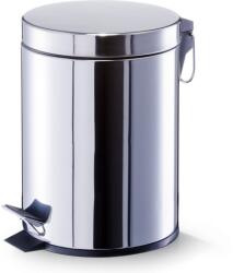 Zeller Present Szemetes, pedálos, rozsdamentes acél, 5 liter, 22x30 cm (ZE-18434-1217)