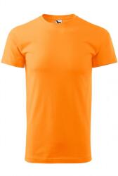 MALFINI Férfi póló Basic, mandarinnarancs, XL-es méret (137A216X)