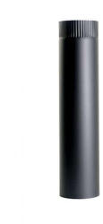 Muta Füstcső 1000 mm fi 120 mm - fekete