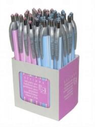 Spoko Csíkos Golyóstoll - Nyomógombos