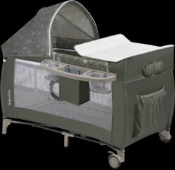 Lionelo Sven Plus multifunkciós utazóágy Szín: Beige Olive