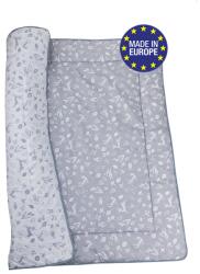 Bomimi PLAY takaró 120x120, pamut, kétoldalas ERDEI ÁLLATOK, SZÜRKE