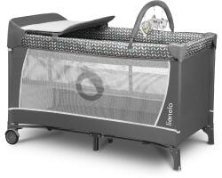 Lionelo Flower multifunkciós utazóágy Farba: Grey Scandi