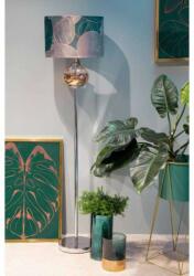 Eurofirany Állólámpa - Bársony Búra - Szürkészöld/Tejfehér - 157cm (HS395169)