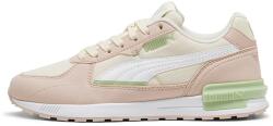 PUMA Puma, Graviton Jr sneaker hálós anyagbetétekkel, Pasztellrózsaszín, Pisztáciazöld, 38 EU (381987-30-5)