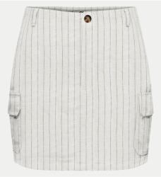 Only Női szoknya, Csak, 303389192, Fehér, L INTL, Viskóz (0000303389192_L)