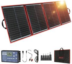 Hordozható napelem, összecsukható kivitel, nagy hatékonyságú, 200 W