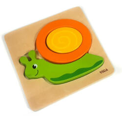 Q-BRiCKS Puzzle magasított (csiga)