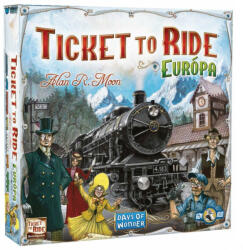 DJECO Ticket to Ride Európa - Stratégiai társasjáték (FK4469_fk)