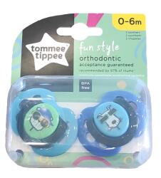 Tommee Tippee Fun Friends nyugtatócumi 0-6 hó 2 db