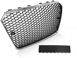 Audi A5 RS5 Stílusú Hűtőrács - Fekete Króm (GRAU55)