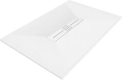 Mexen Toro SMC zuhanytálca 100 x 70 cm, fehér , takaró fehér - 43107010-W Kompozit zuhanytálca Kompozit zuhanytálca (5905315226846)