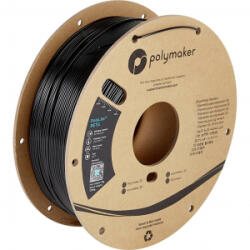 Polymaker PolyLite 3D nyomtatószál PETG hőálló, nagy szakítószilárdság 1.75 mm 1000 g Fekete 1 db (PB01001) (PB01001)