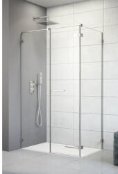 Radaway Perete sticlă duș lateral pentru cabină duș Radaway Arta S2, 100x200 cm, sticlă securizată transparentă, profil crom (386112-03-01)