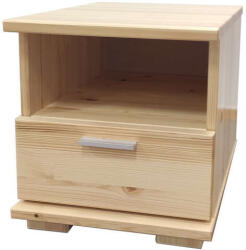 Etsberger Nobis Éjjeliszekrény - 1 Fiókos - Borovi Fenyő - 41x40x42 cm