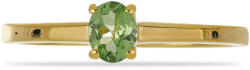  Arany Gyűrű - Tsavorite Gránát - 0.37 Karát