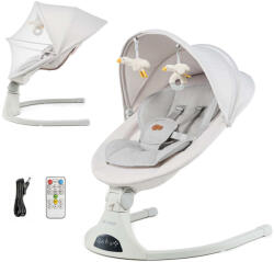  KINDERKRAFT SELECT Lehátko pohupujúce 2v1 Tulsy Beige, do 9kg